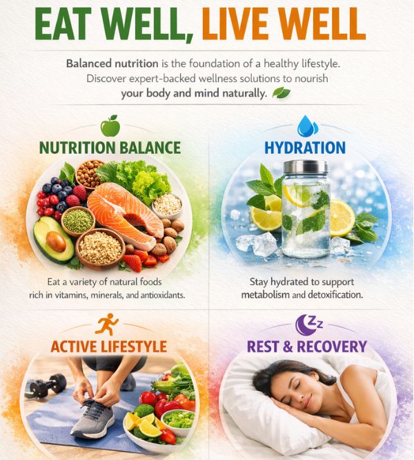 EAT WELL LIVE WELL