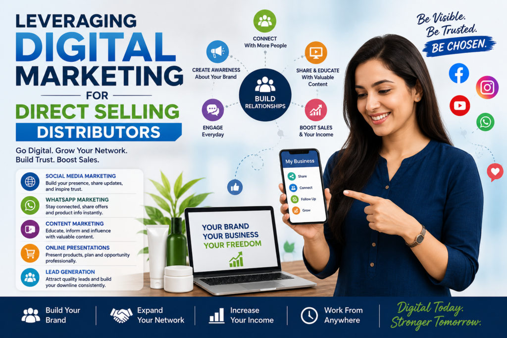 Zestima Wellness: Zest for Life - Direct Selling Success के लिए Digital Marketing का इस्तेमाल करें। Leveraging Digital Marketing for Zestima Distributors